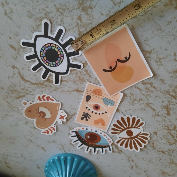 🌟FREE with purchase🌟 Third Eye Vinyl Sticker Decal - Pack of 6! - Picture 9 of 12